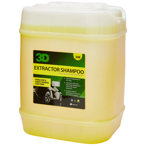 3D 208 Extractor Shampoo (5 Gallon)