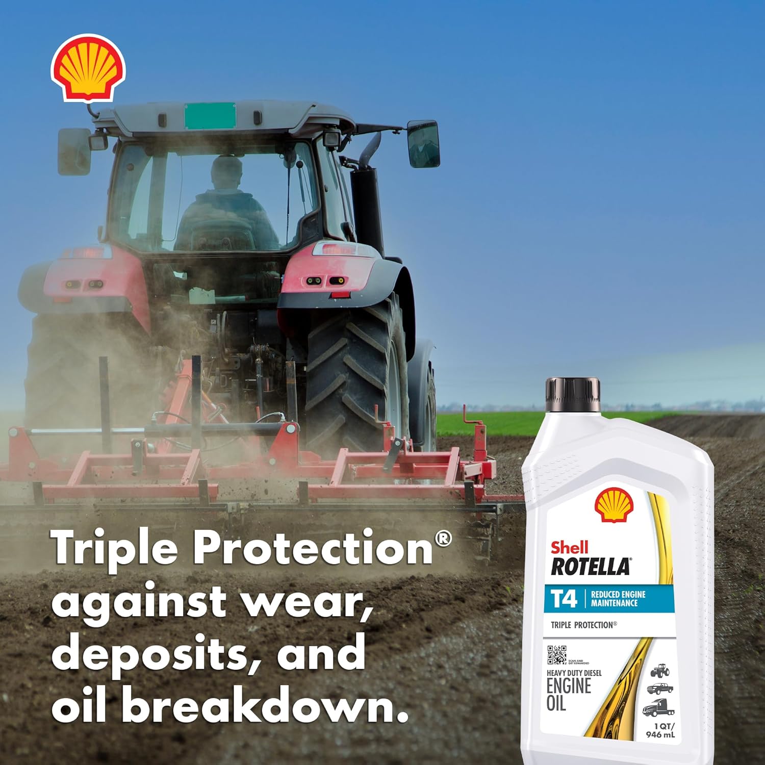 Shell Rotella T4 15W-40 Engine Oil