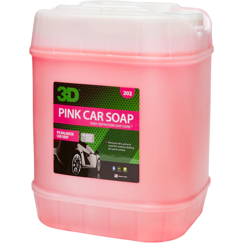3D Pink Car Soap  (5 Gallon)