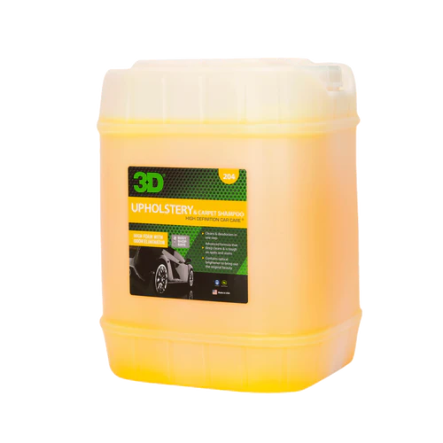 3D 204 Upholstery & Carpet Shampoo (5 Gallon)
