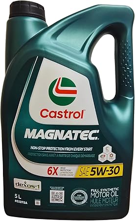 Castrol Magnatec SAE 5W-30 Full Synthetic Motor Oil
