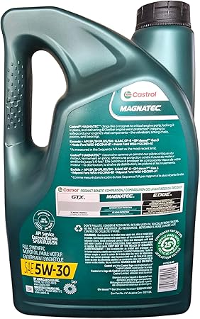 Castrol Magnatec SAE 5W-30 Full Synthetic Motor Oil