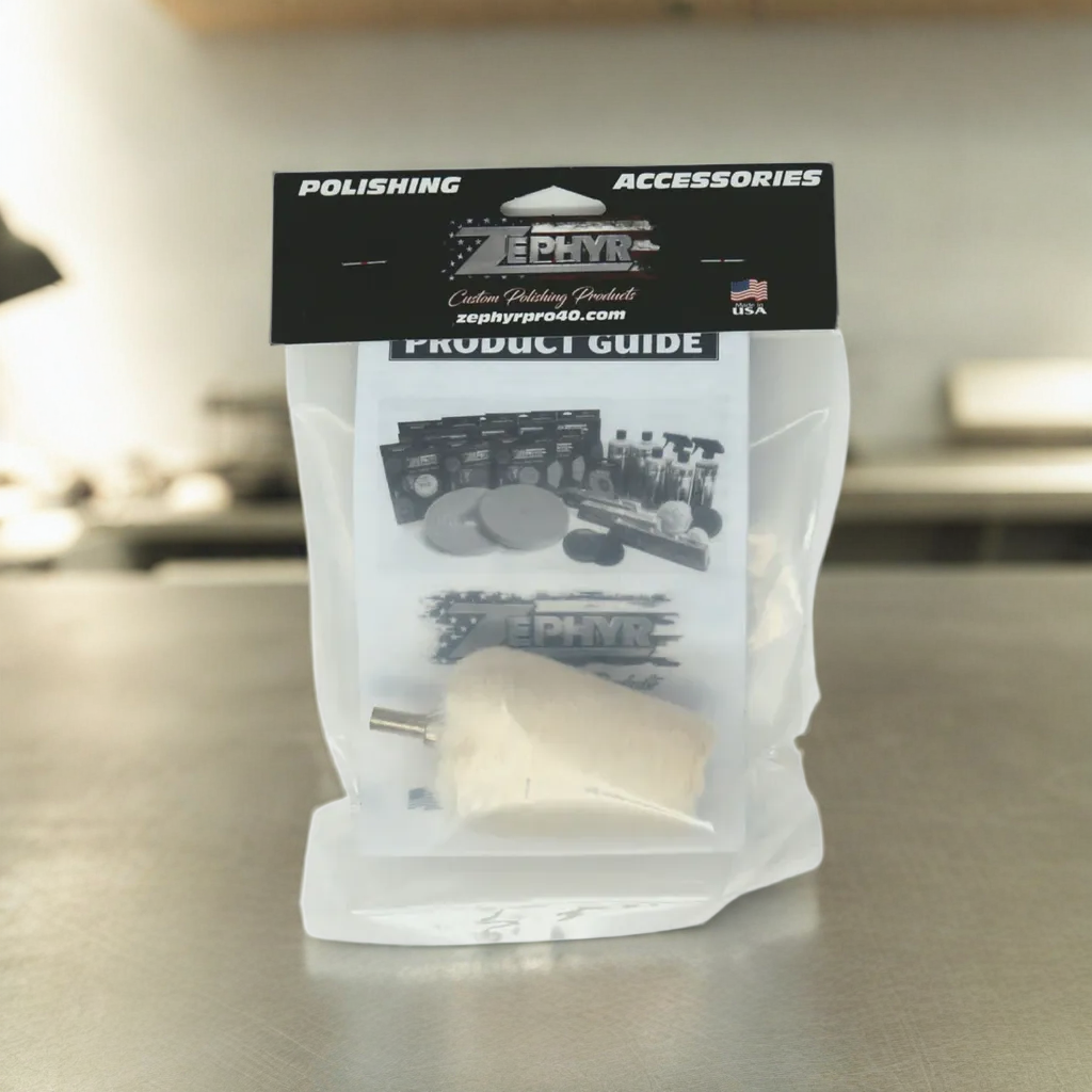 Zephyr 2″ Shank Taper / Tapered Cotton Buff