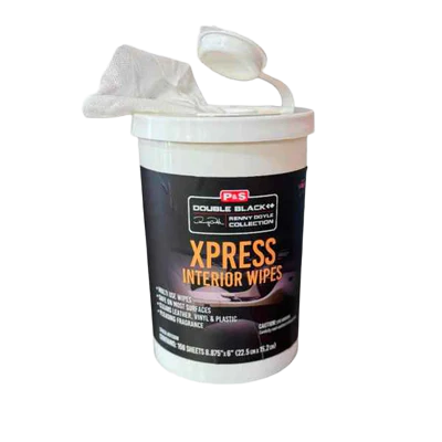 P&S Xpress Interior Wipes (150 Sheets Per Container)