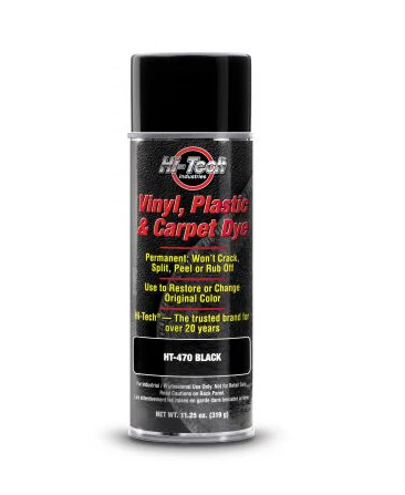 Hi-Tech Vinyl, Plastic & Carpet Dye 16oz Black