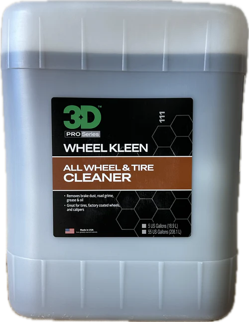 3D 111 Wheel Kleen ( 5 Gallons)