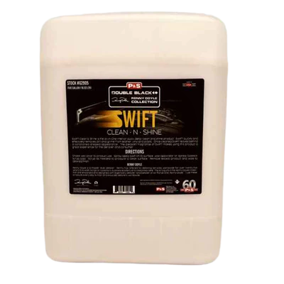 P&S Double Black SWIFT Clean-N-Shine 5 Gallon
