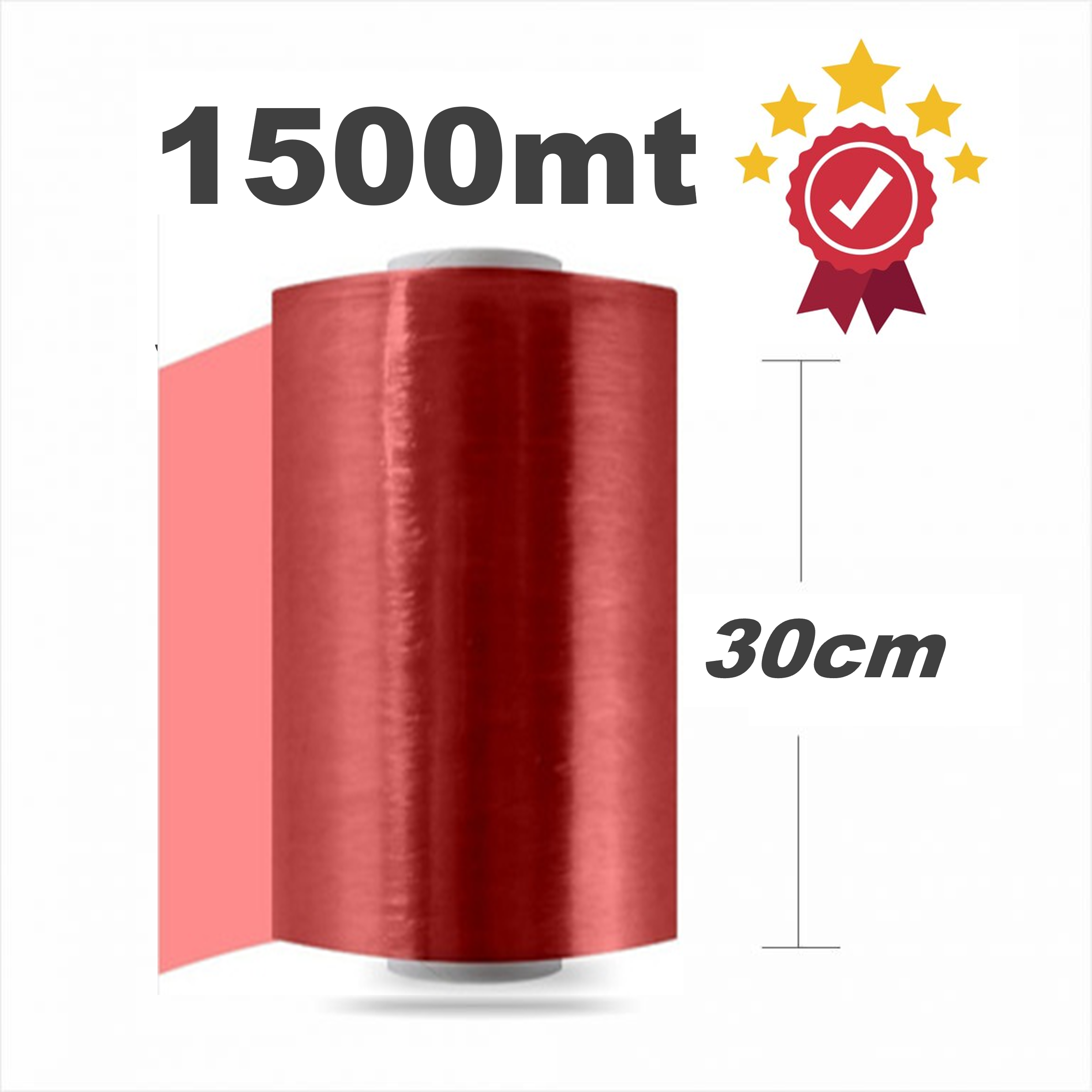 COMPRAR VINIPEL ROJO PARA ALIMENTOS X 1 ROLLO DE 1500MTSX30CM