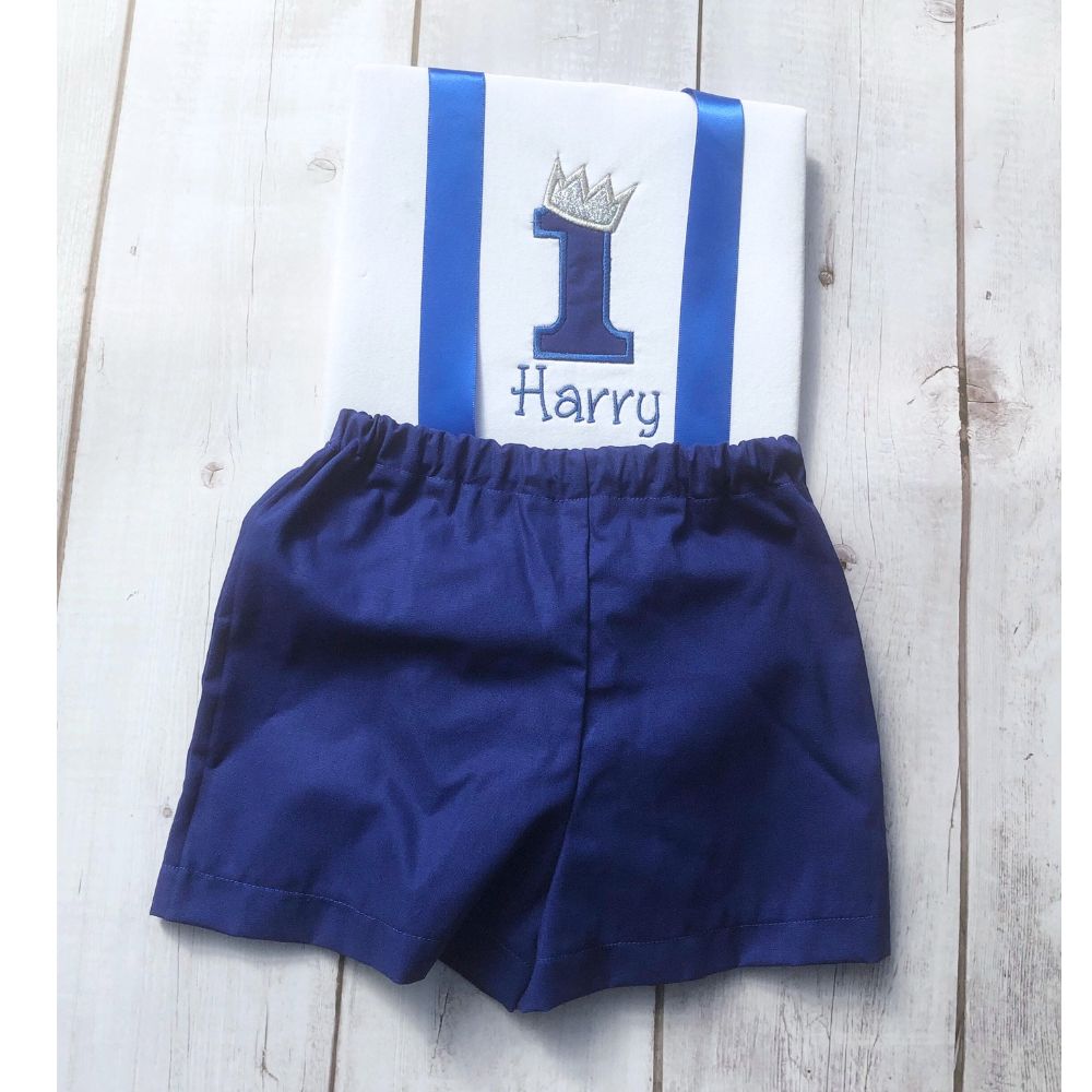Boys royal birthday outfit