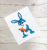 Personalised bunny easter shirt boy