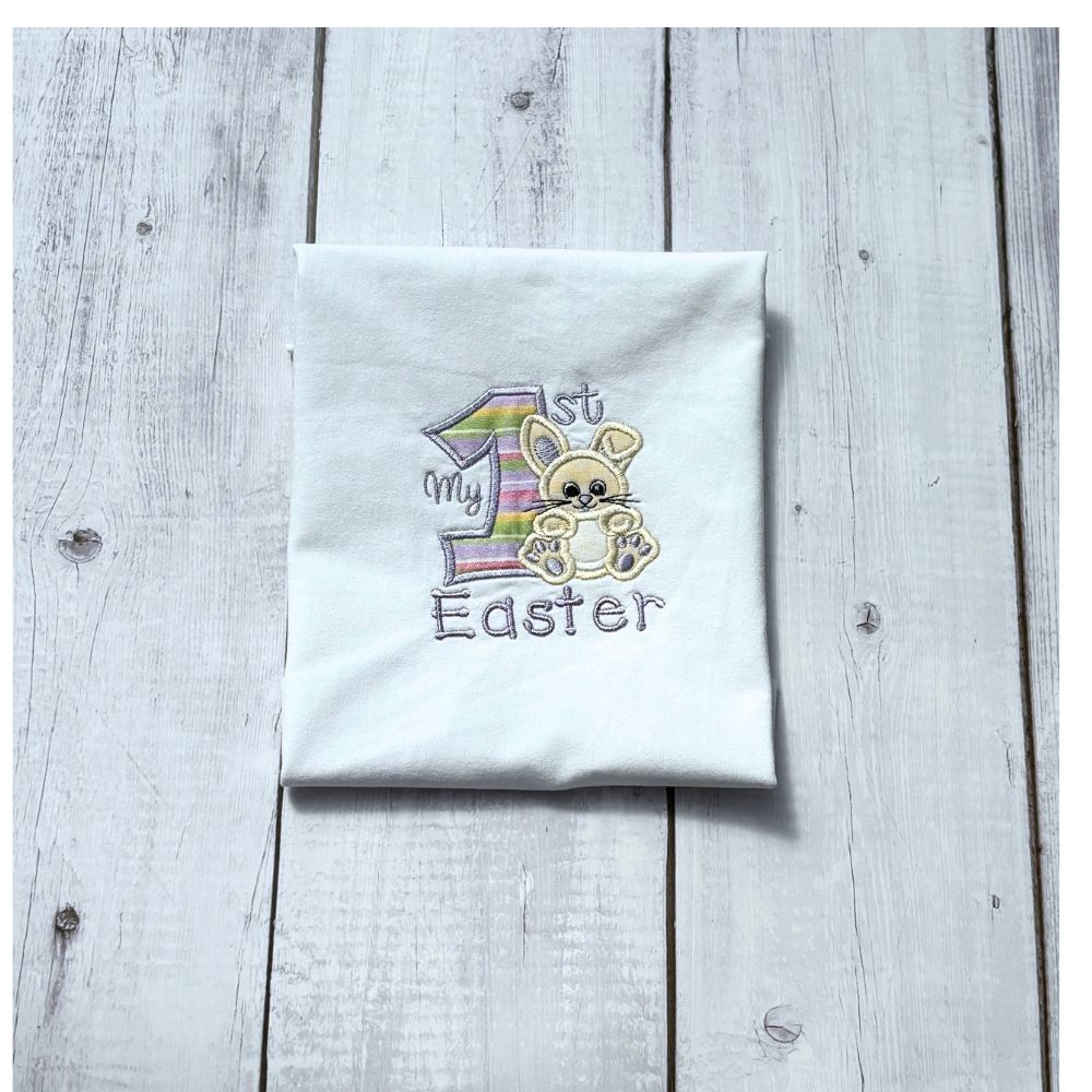 Personalised girls my first easter shirt 