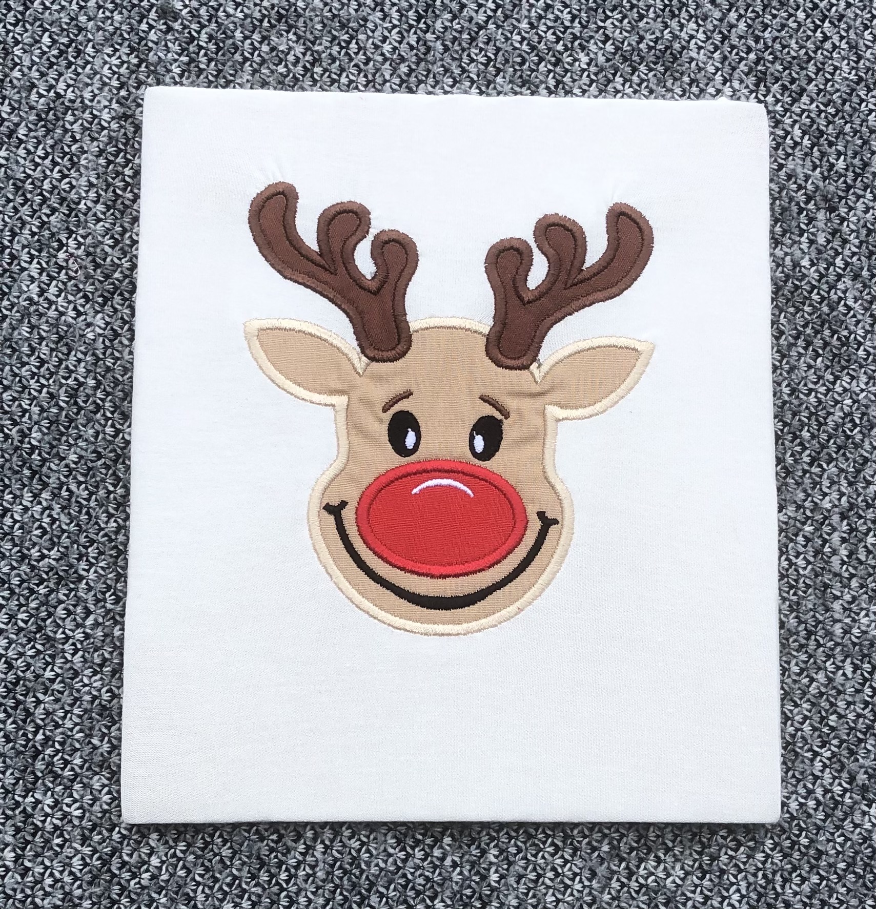 boy reindeer Christmas shirt