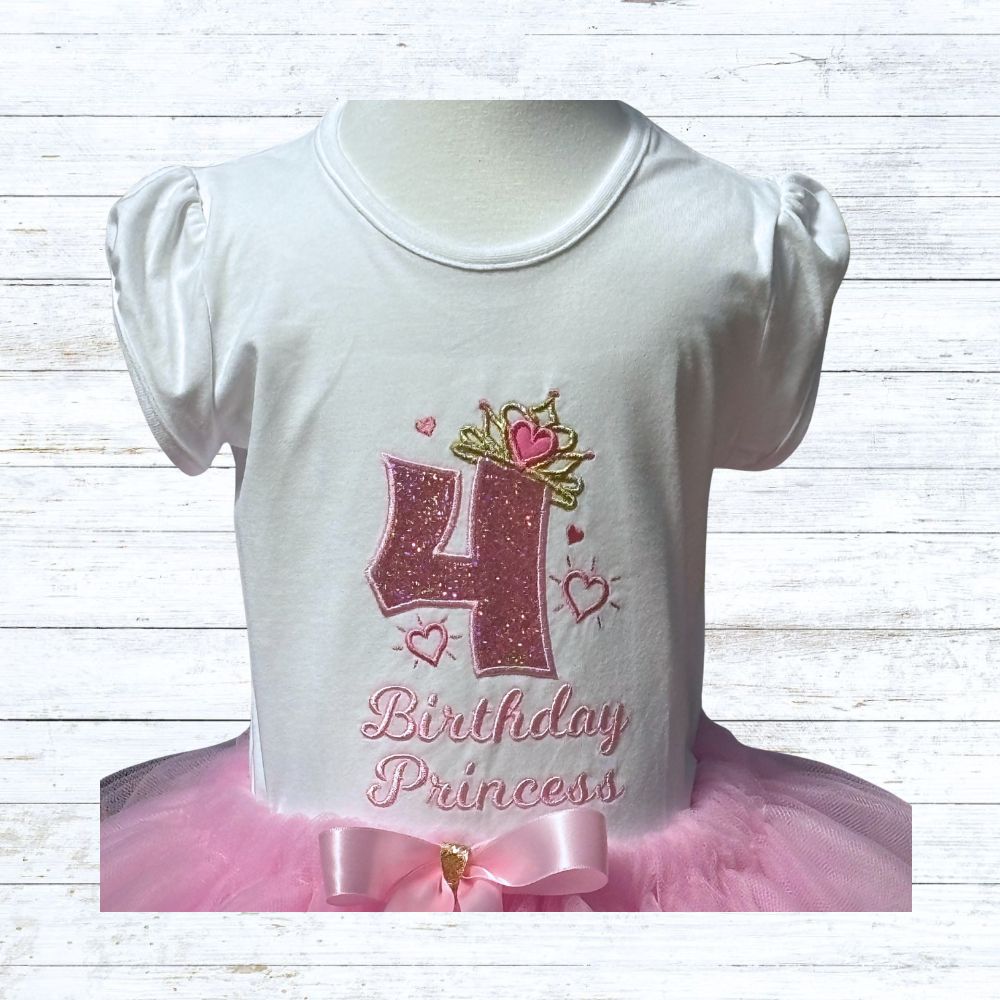 Girls princess birthday shirt - birthday princess
