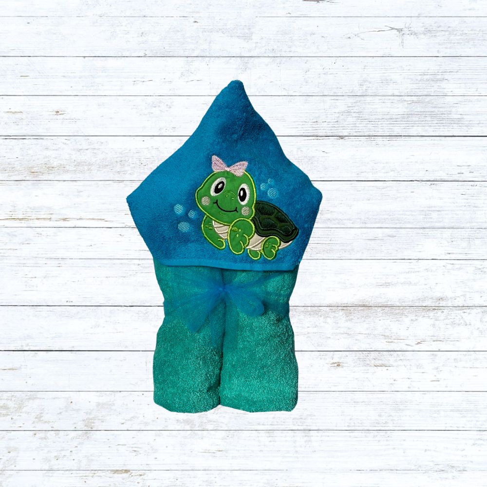 Hooded towel Turtle