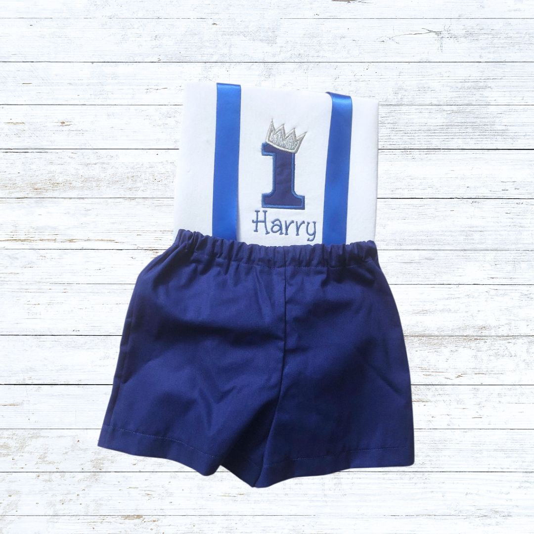 Boys royal birthday outfit