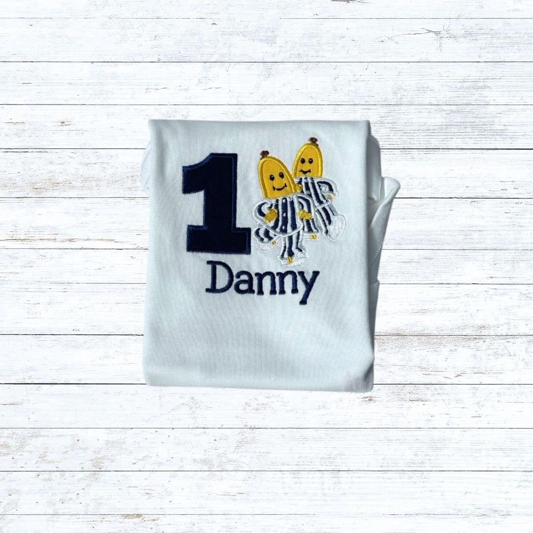 Bananas birthday shirt