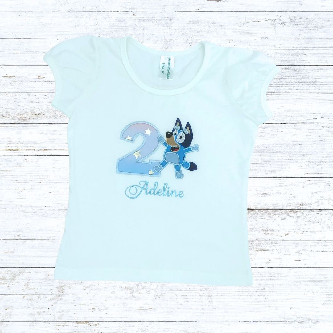 Bluey birthday shirt