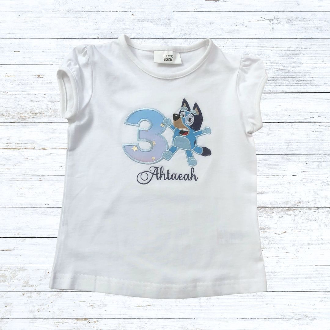 Bluey birthday shirt