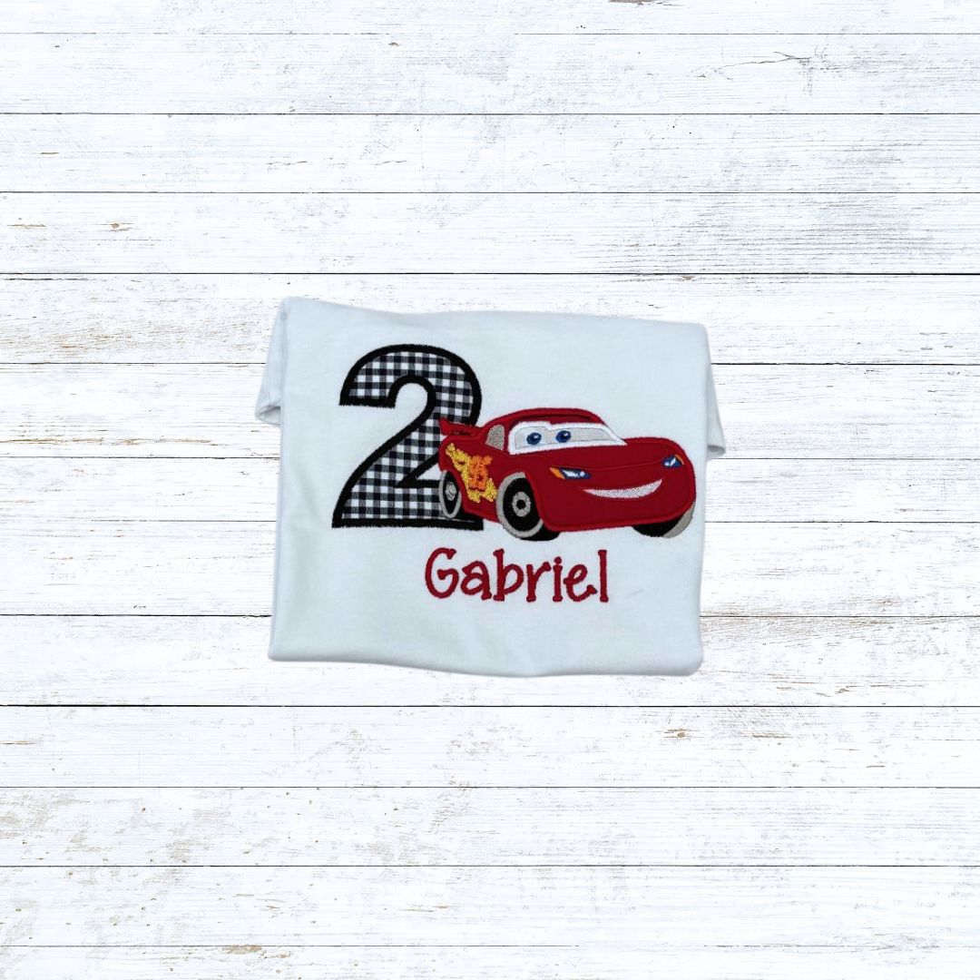 Cars birthday shirt