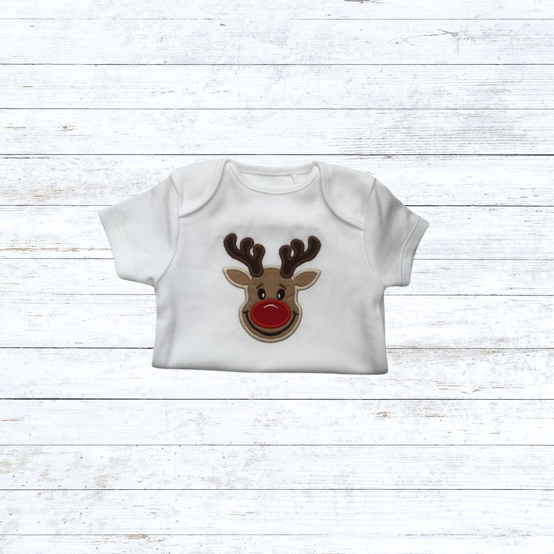 boy reindeer Christmas shirt
