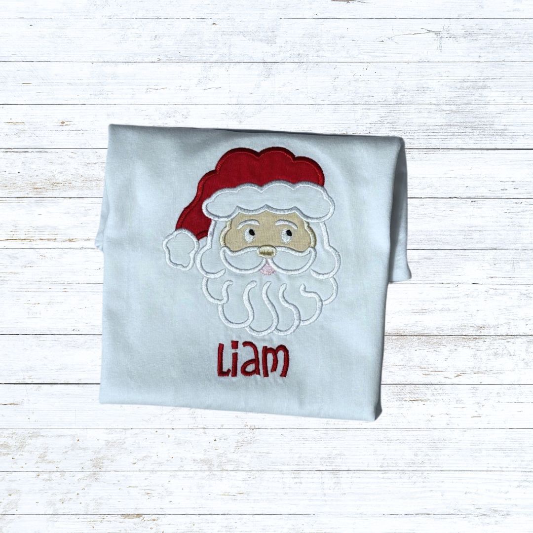 Santa head  Christmas shirt
