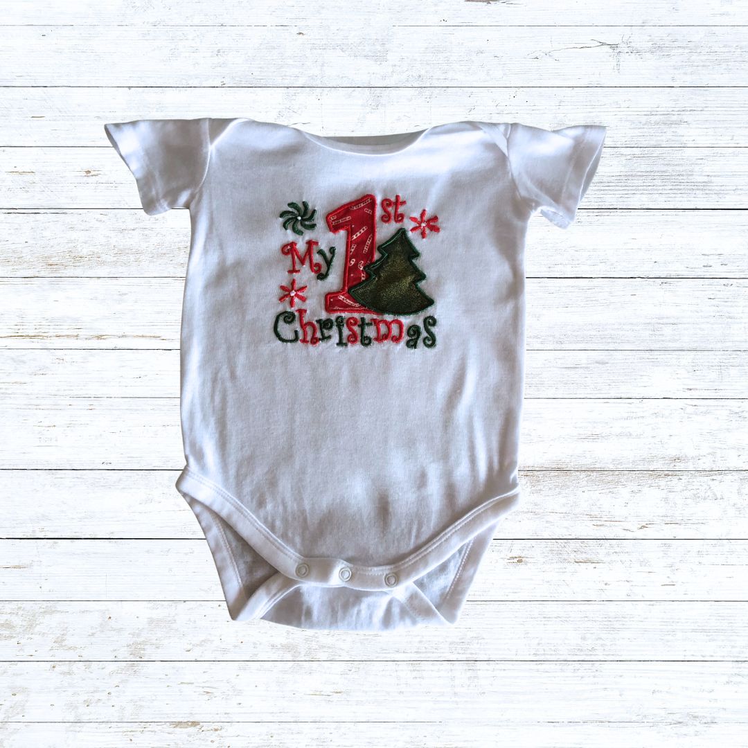 Christmas shirt - Tree my first Christmas