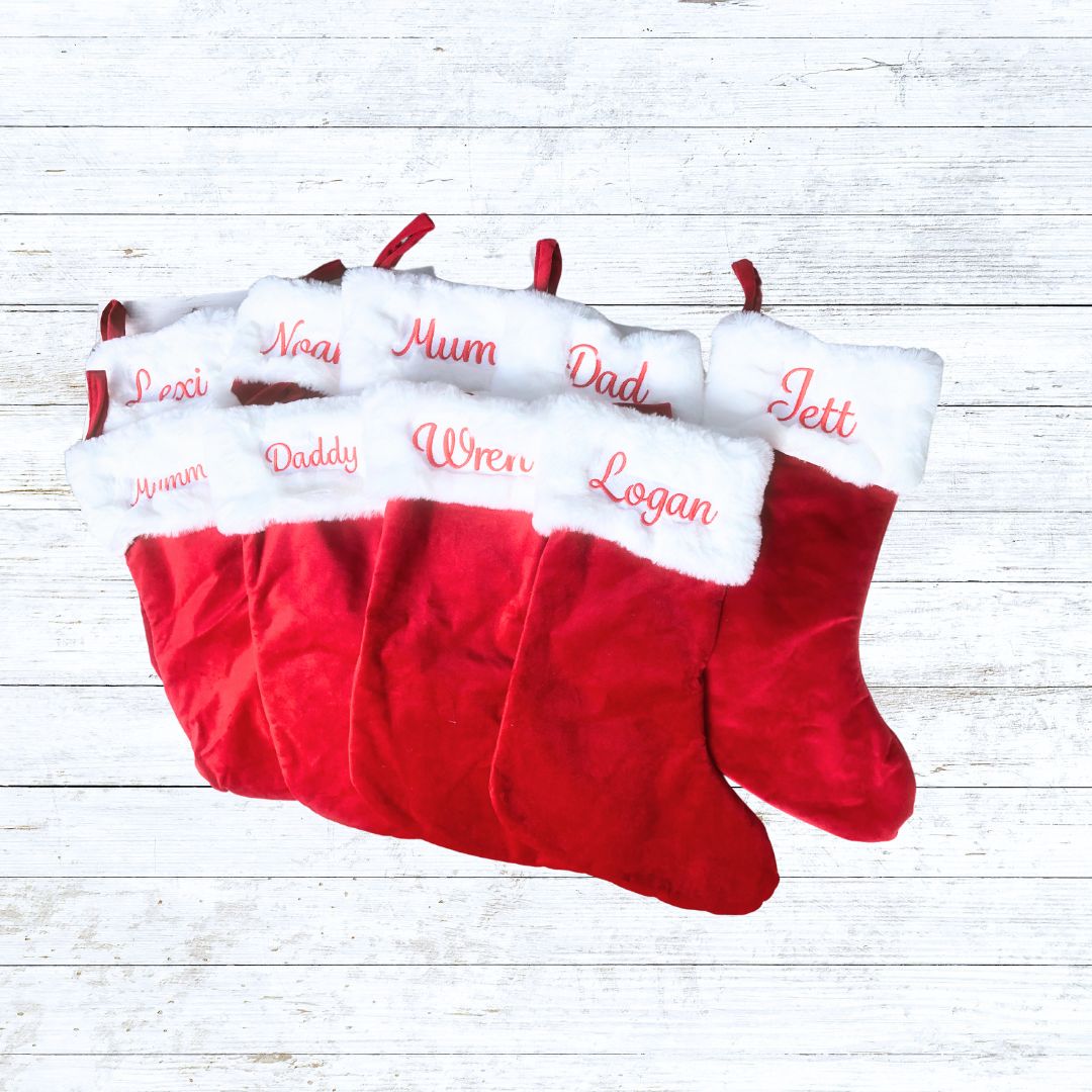 Personalised Christmas stocking