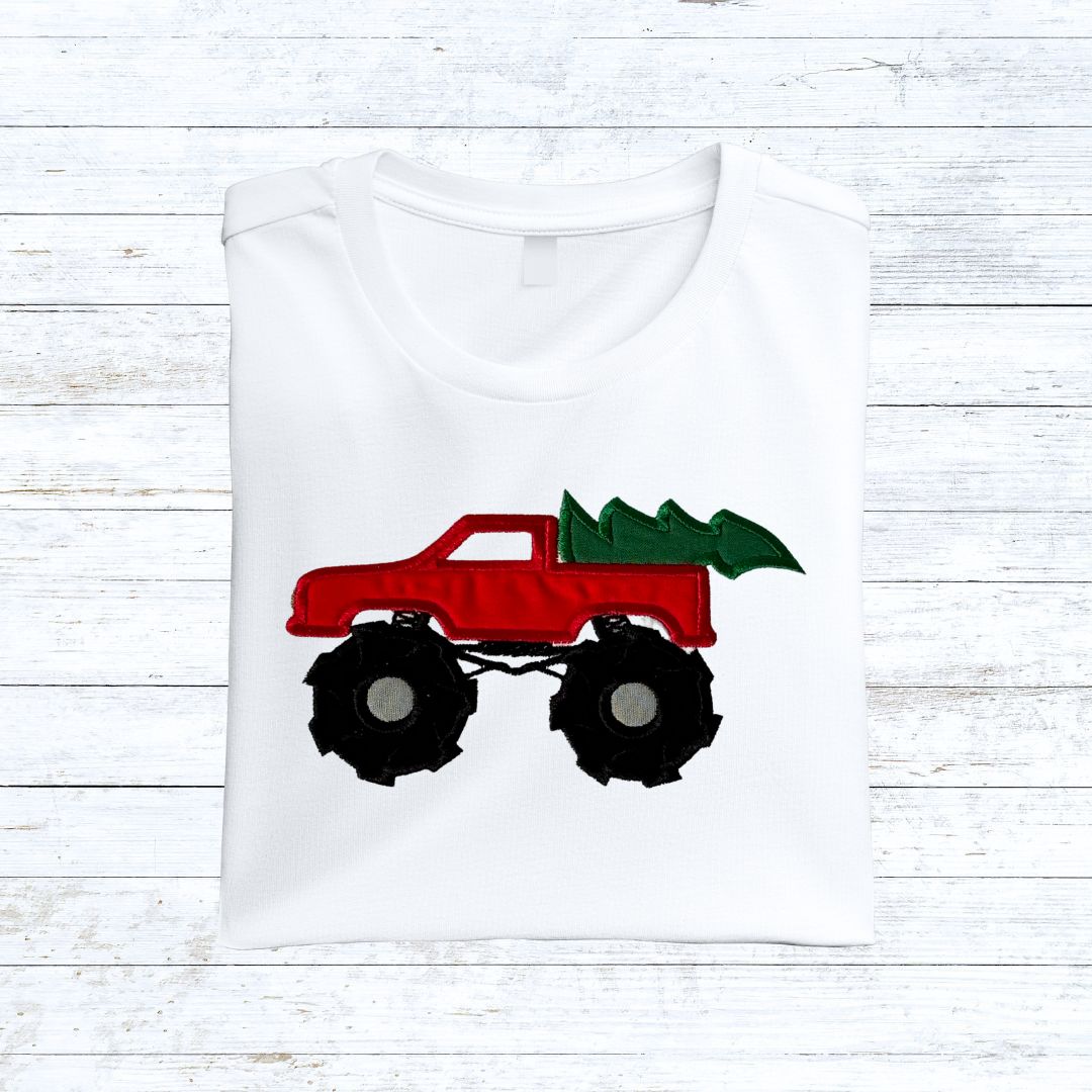 Christmas shirt - monster truck