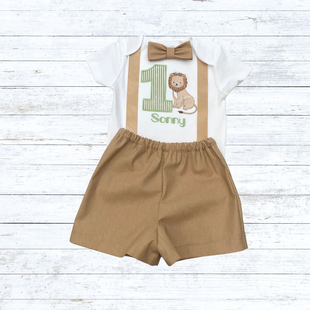 Custom boys birthday outfit 