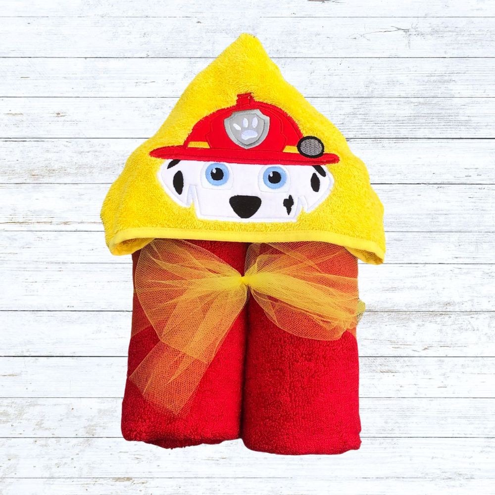 Custom hooded towel