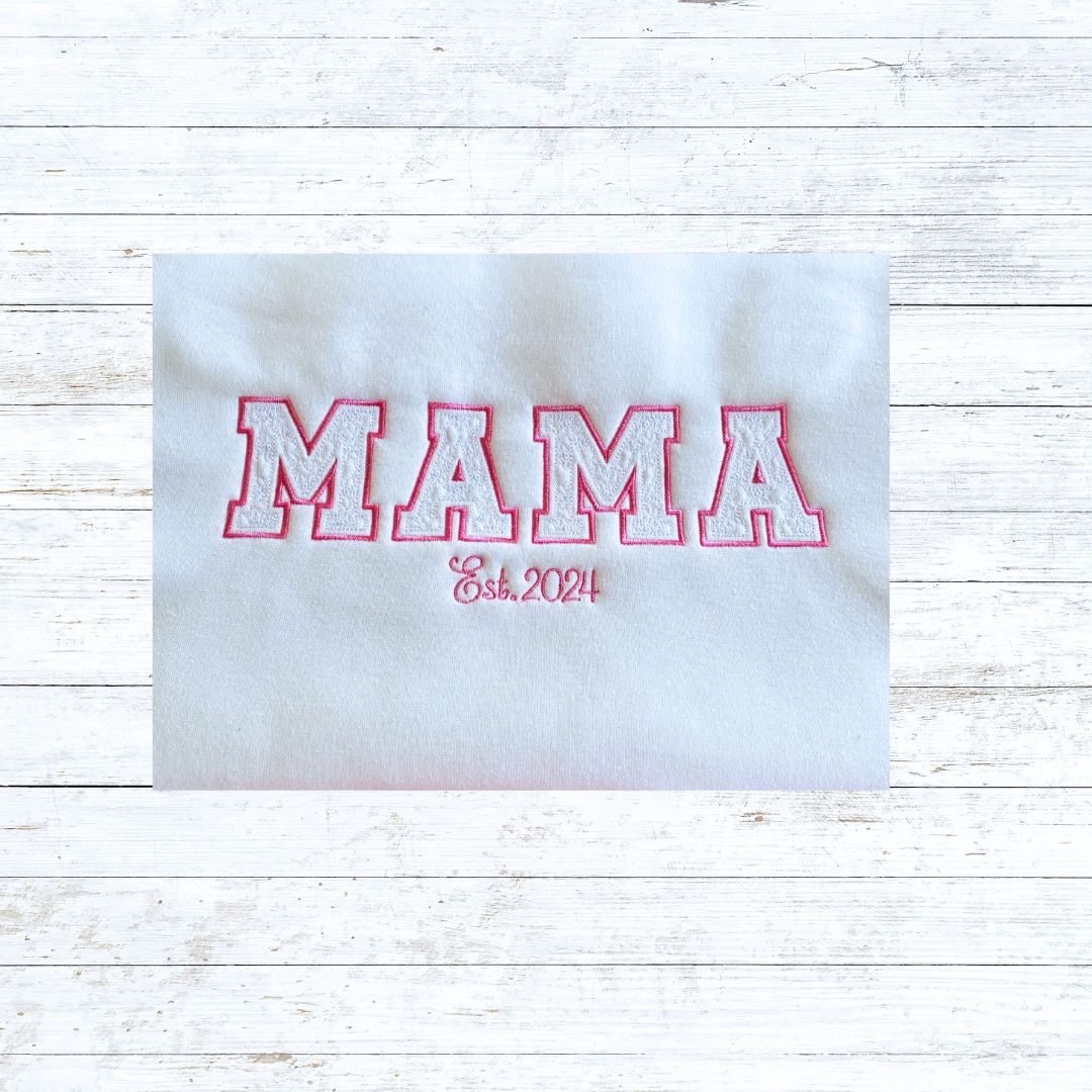 MAMA sweatshirt - floral infill