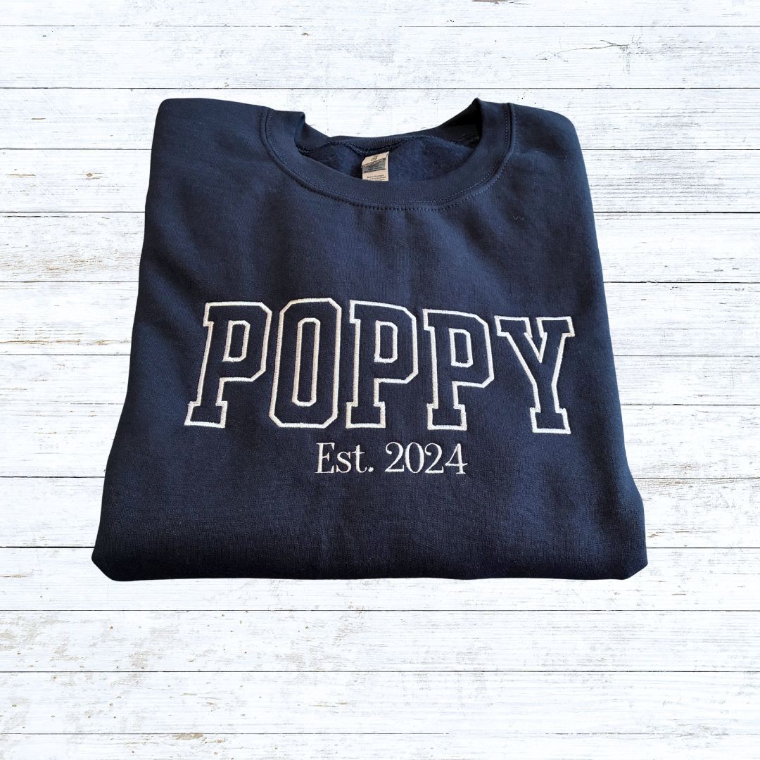 Dad, Mum, Pop family sweatshirt