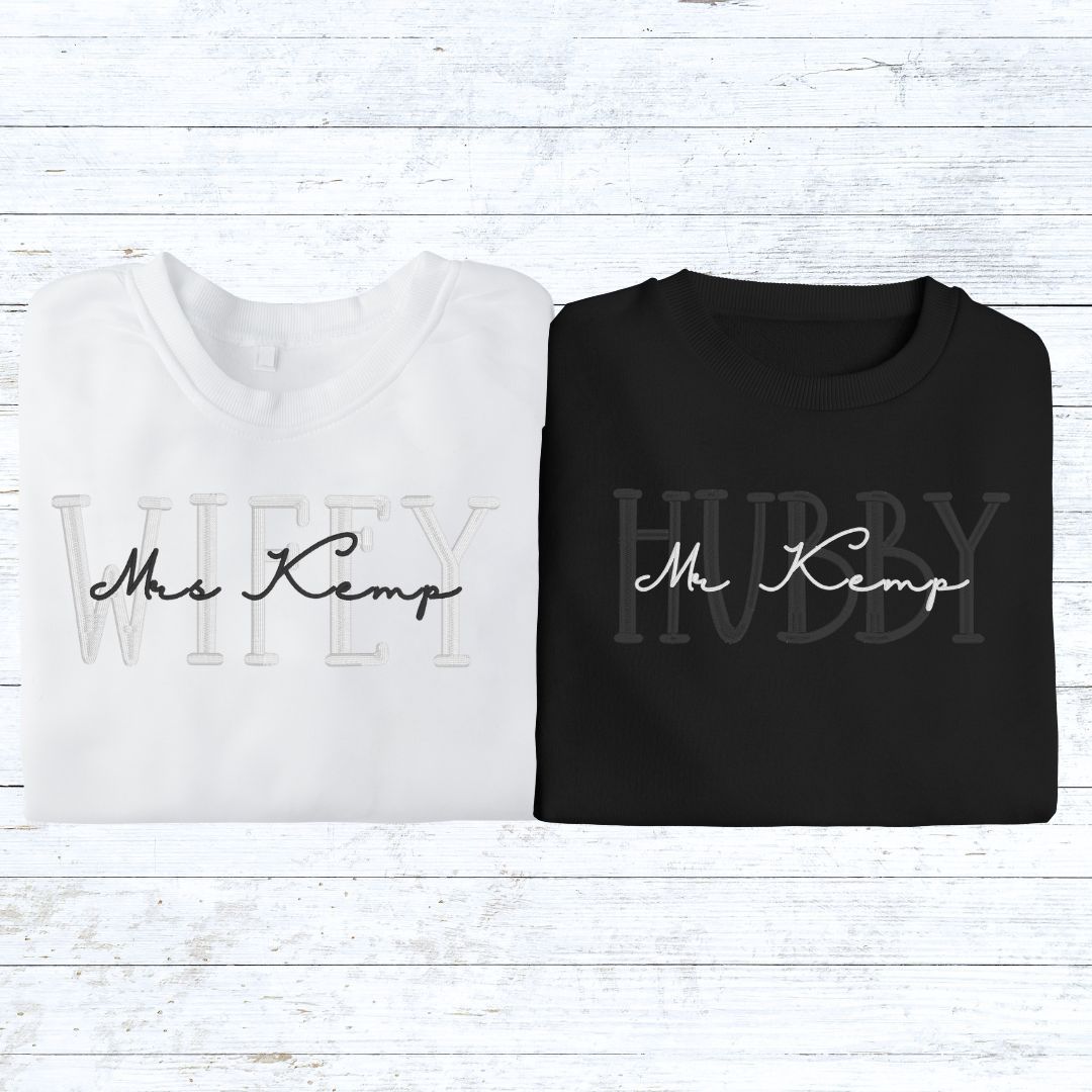 Wifey Hubby Sweatshirt