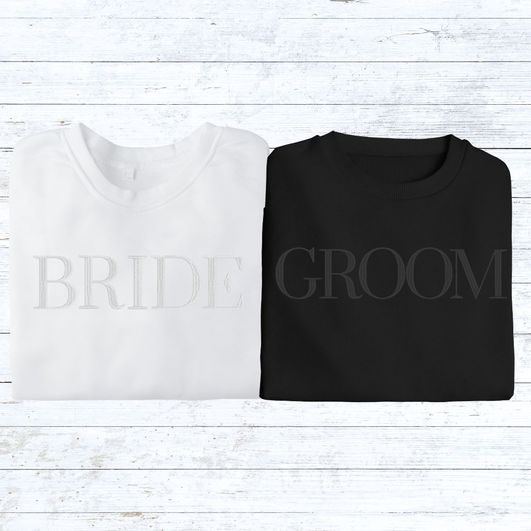 Bride Groom Sweatshirt