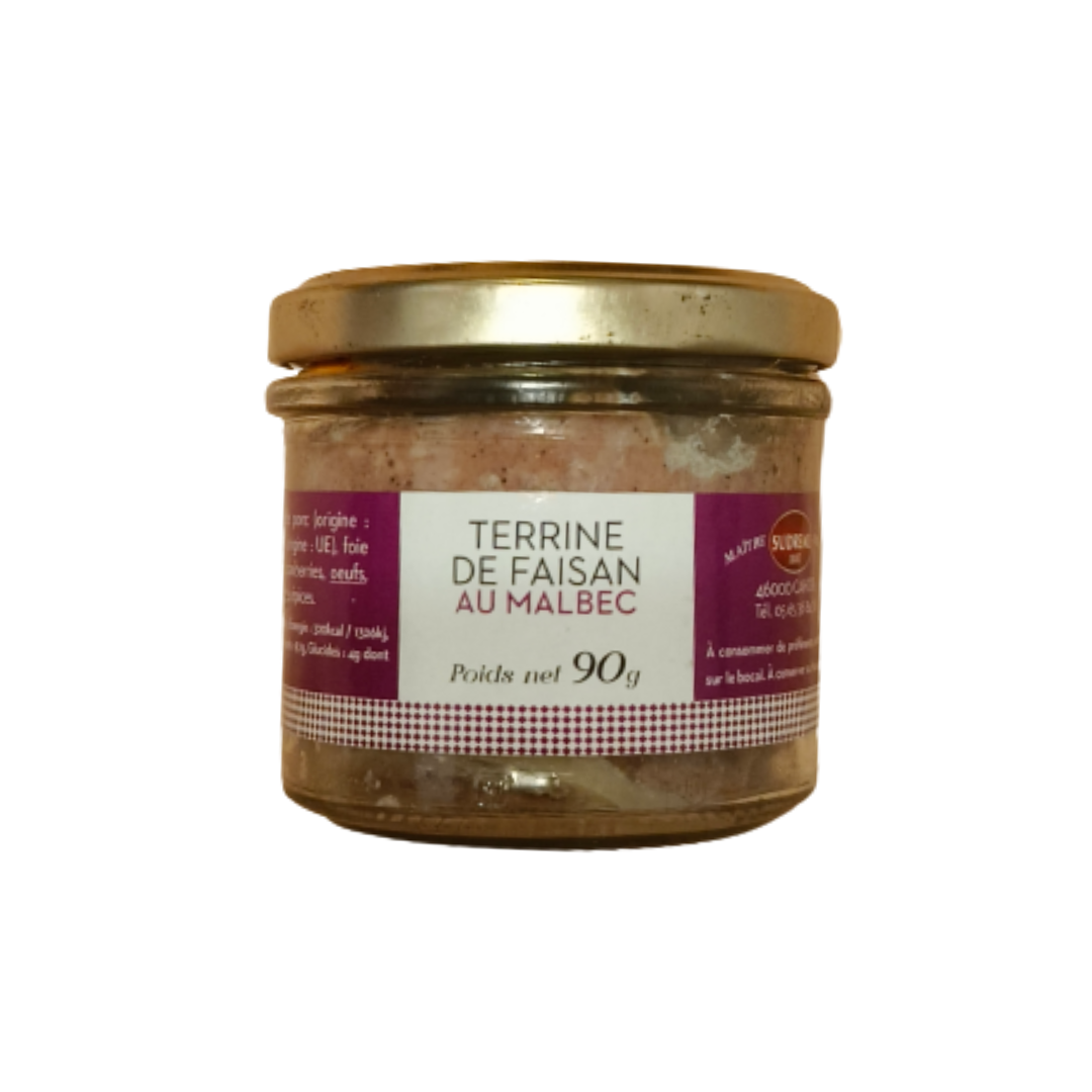 Terrine de faisan au Malbec, 90g