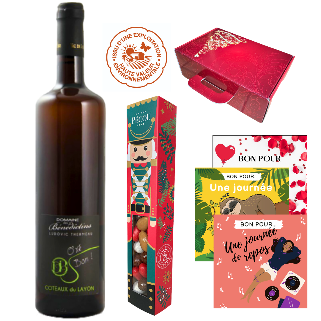 Coffret SUPRISE, CHERIE ! (vin blanc)