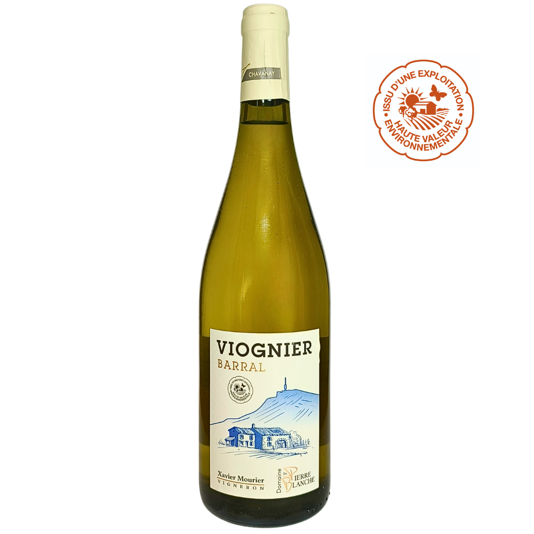Domaine de Pierre blanche, Xavier Mourier, Viognier barral