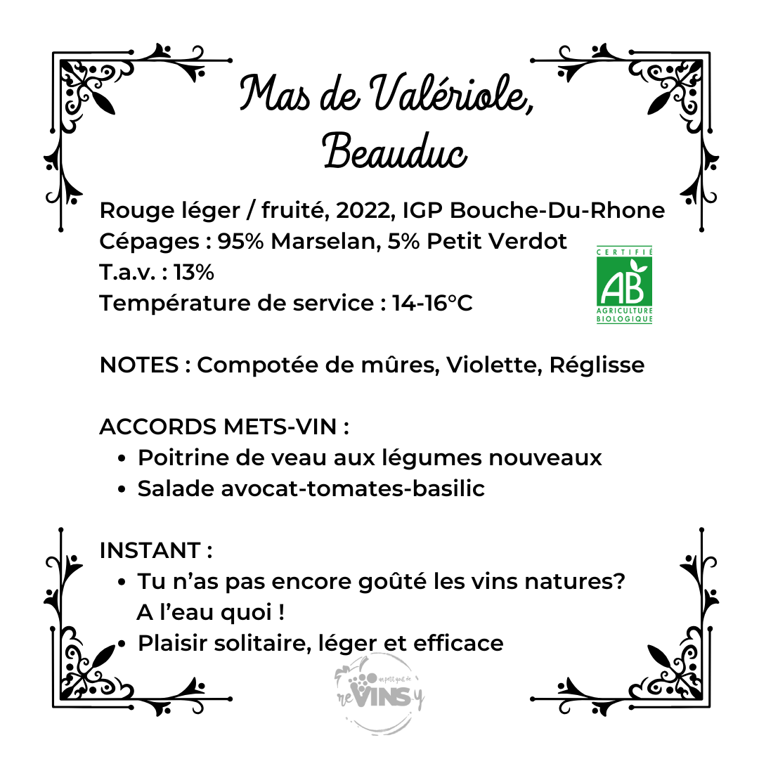 Coffret Vin Rouge - Poissons