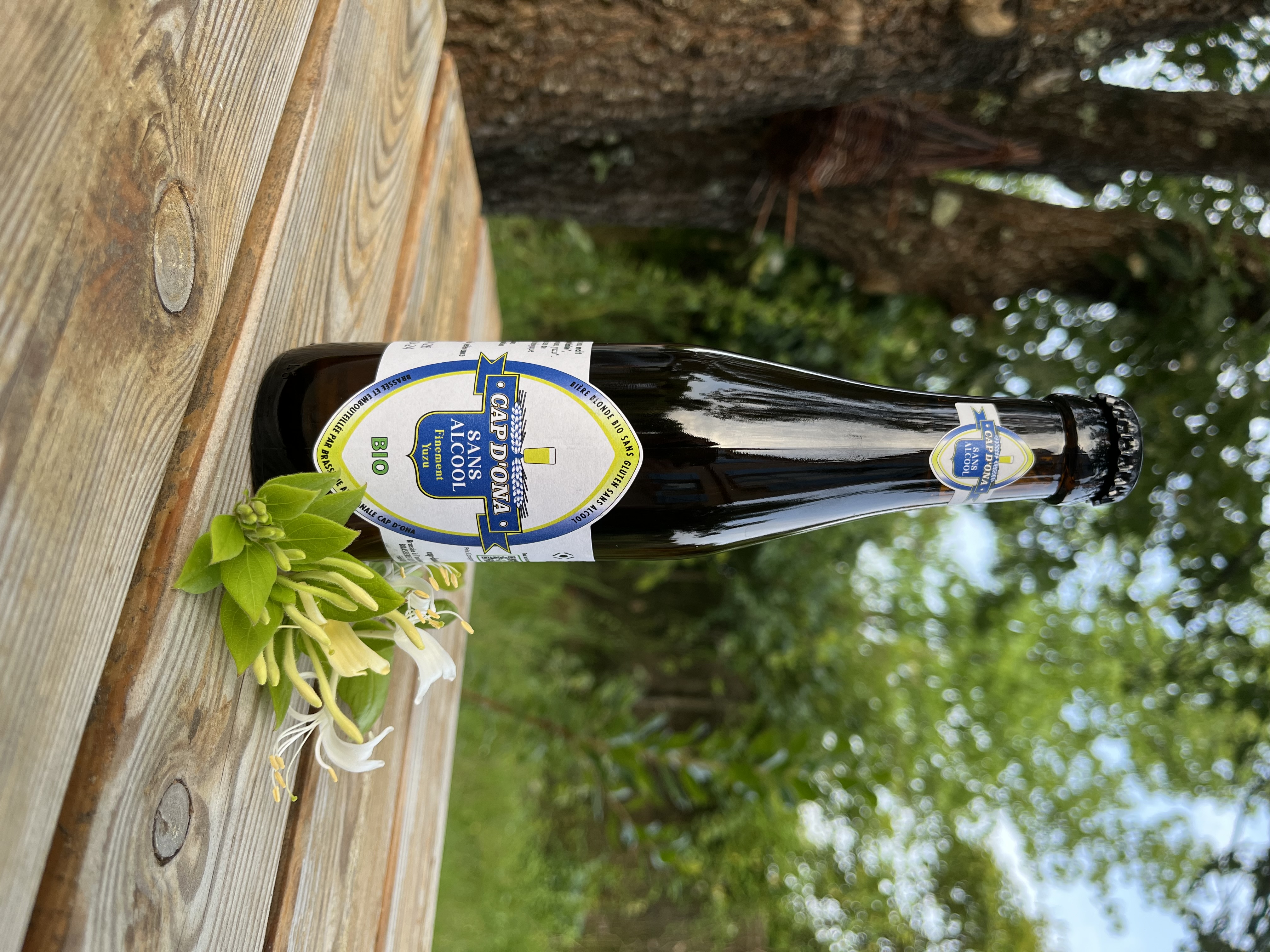 Cap d'Ona, Blonde bio sans gluten et sans alcool