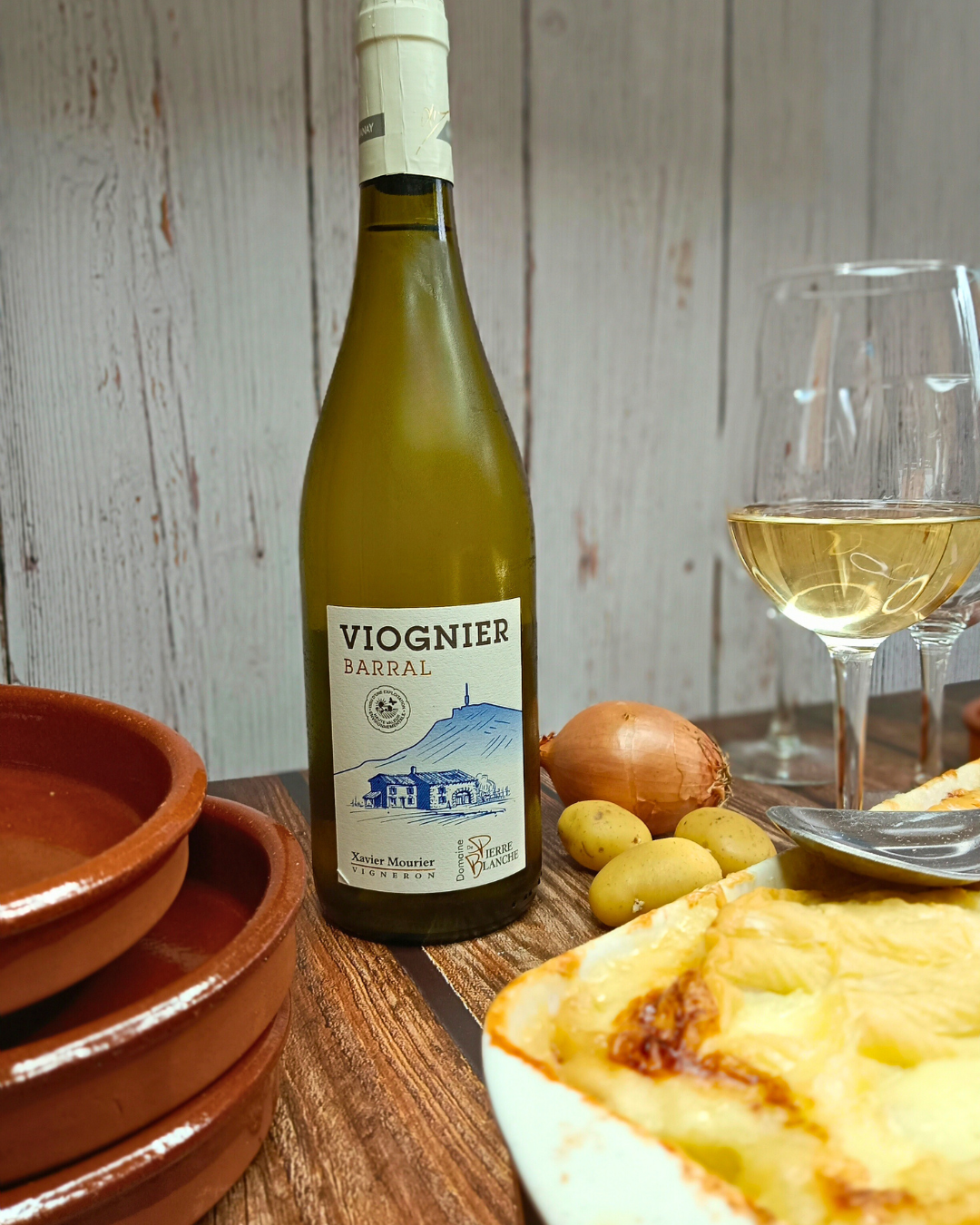 Domaine de Pierre blanche, Xavier Mourier, Viognier barral