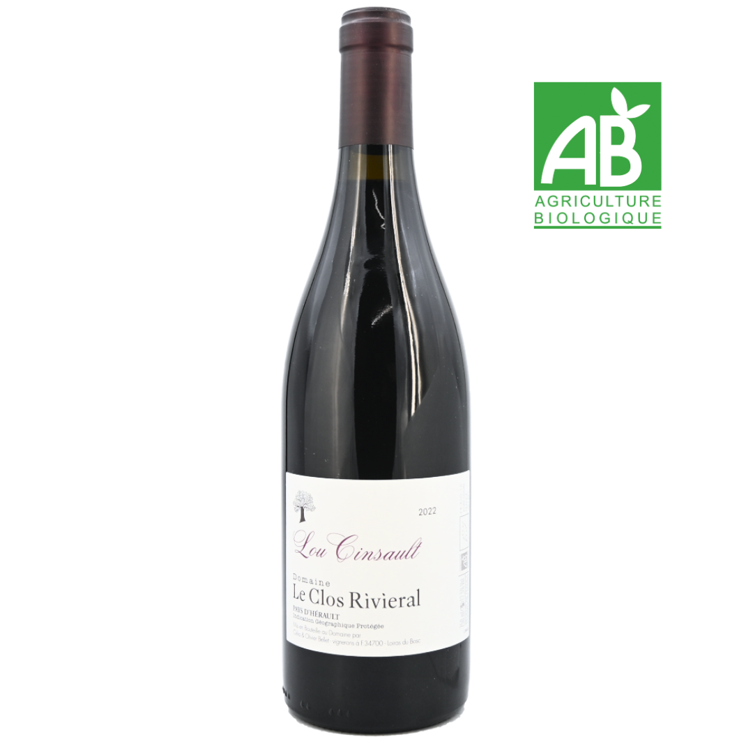 Le Clos Rivieral, Lou Cinsault