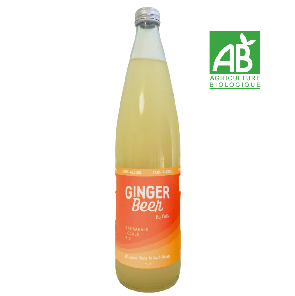 Gingerbeer, FOLIZ, BIO, 75cL