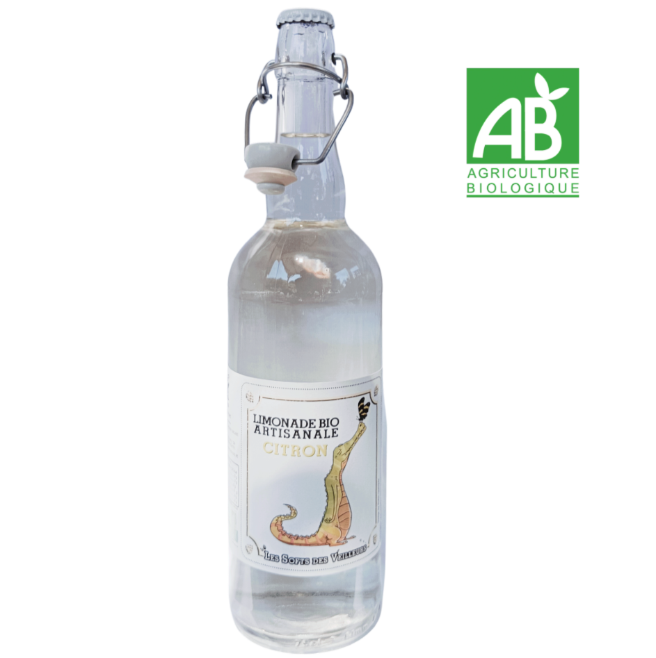 Le Veilleur de Bière, limonade citron, BIO, 75cL