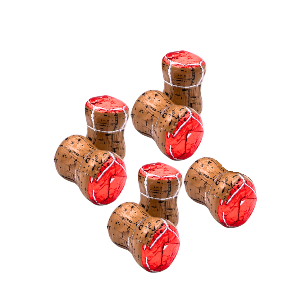 Bouchons de chocolat praliné, Maison Fossier, 70g