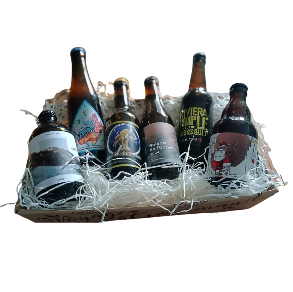 Coffret 6 BIÈRES ! - au choix selon les bières du site