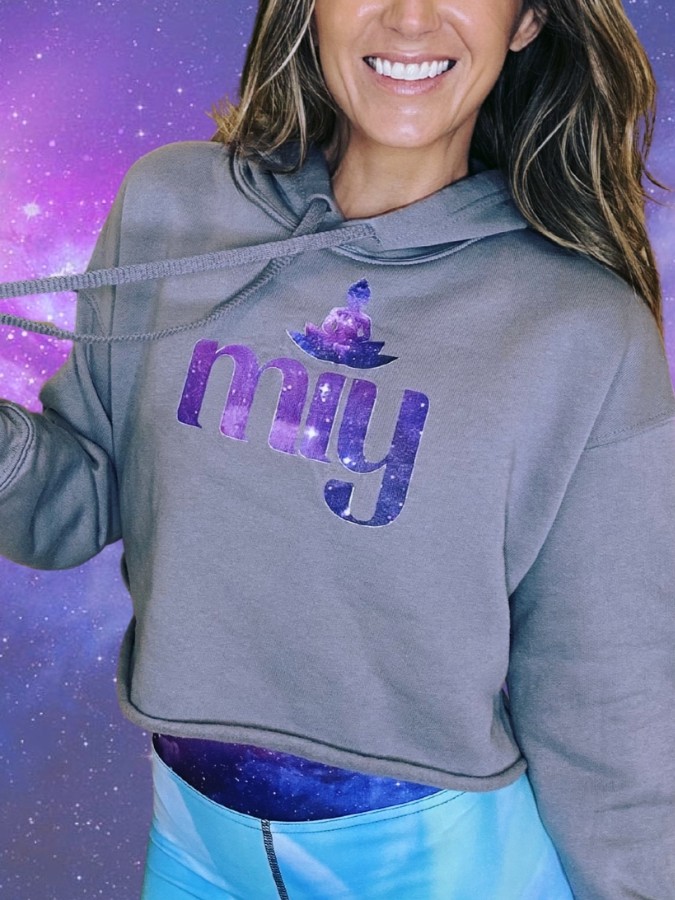 The miy Soft Return Crop Hoodie