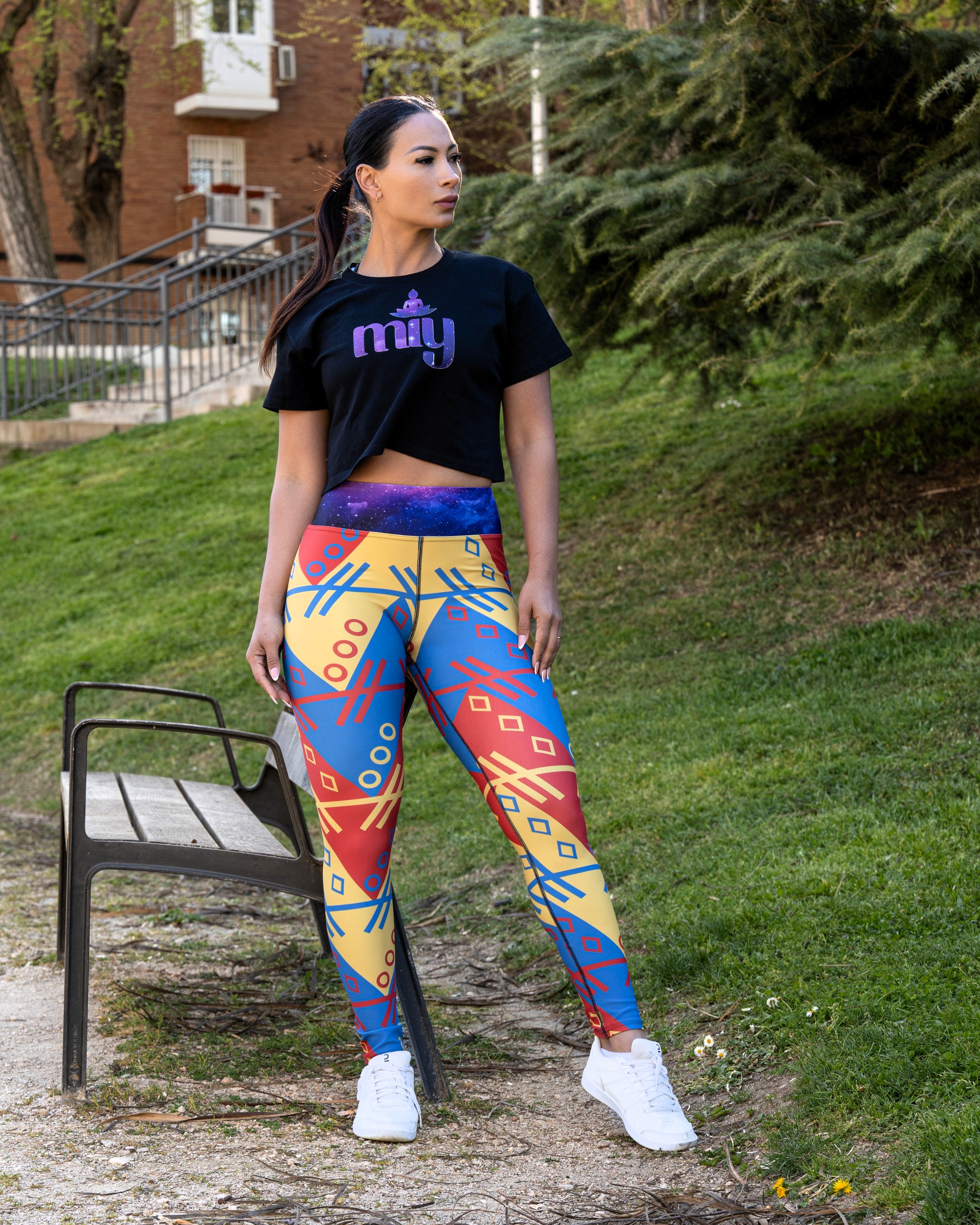 The miy Night Sky Crop Tee