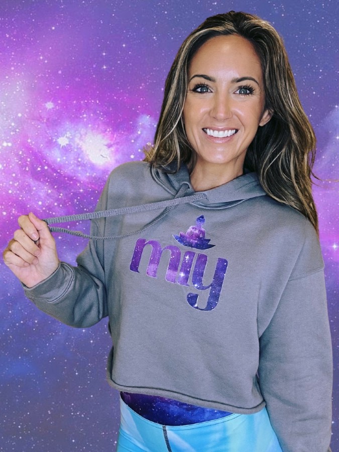 The miy Soft Return Crop Hoodie