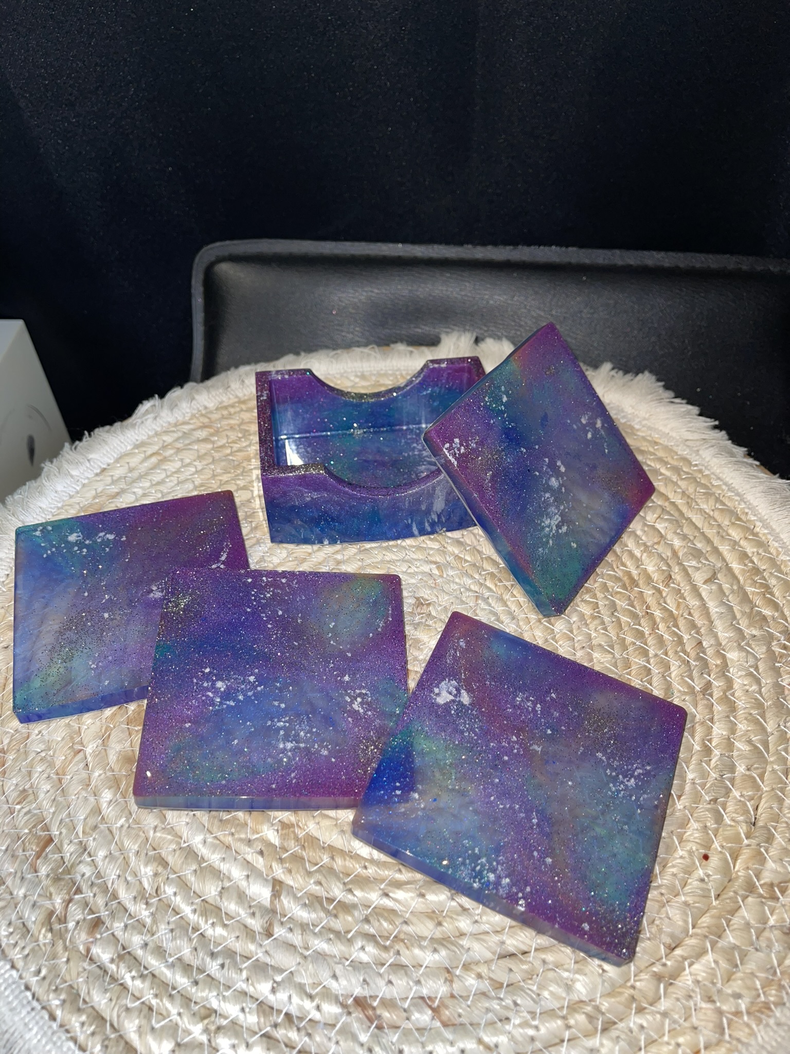 Ensemble dessous de verre