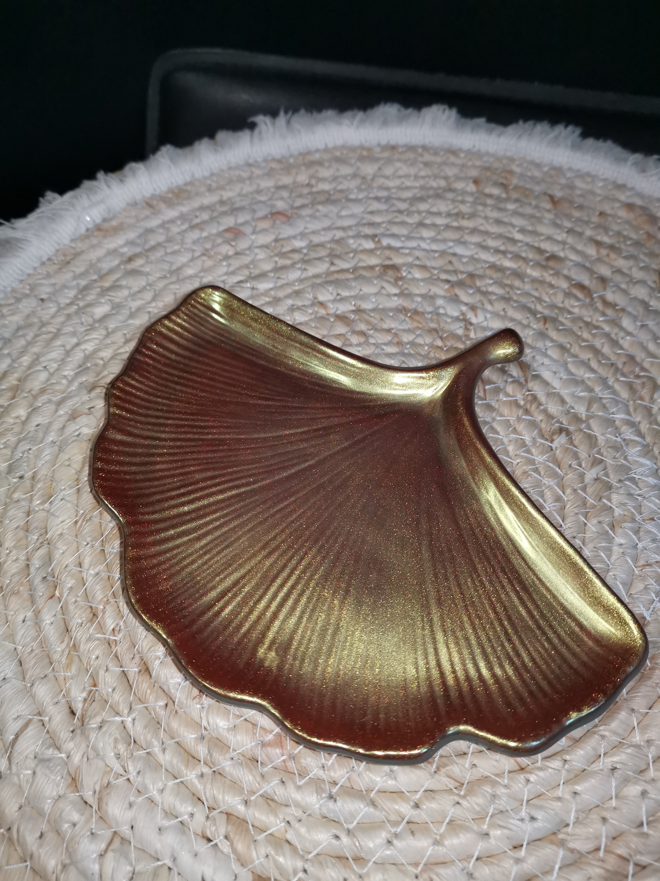 Vide poche feuille de Ginko